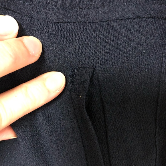 Zara Navy Blue Jumpsuit Size S - Picture 9 of 9